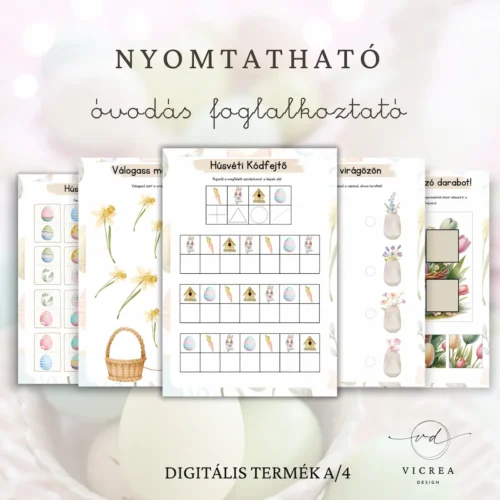 Húsvéti Foglalkoztató (PDF) - 40 oldalas