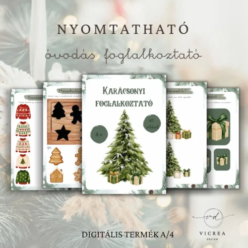 Karácsonyi óvodás foglalkoztató