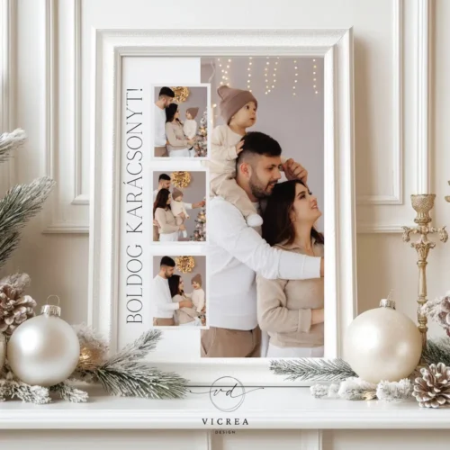 vicreadesign karácsonyi kép családi