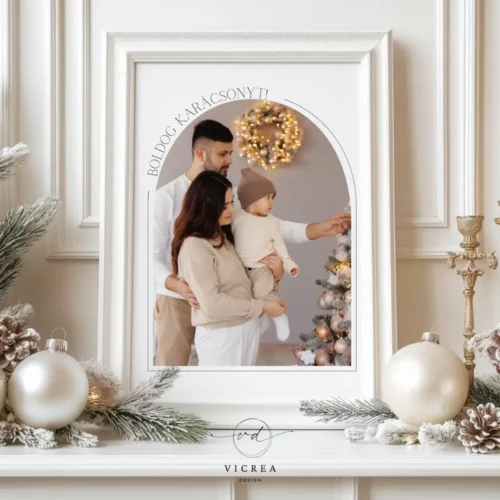 vicreadesign karácsonyi kép családi