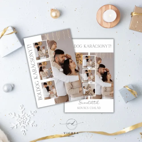 vicreadesign karácsonyi képeslap