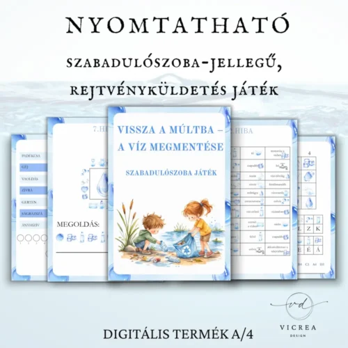 Vicrea Design Víz világnapja szabadulószoba