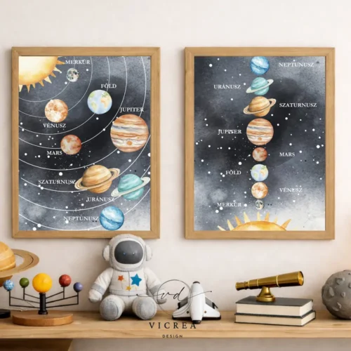 Vicrea Design Montessori nyomtatható falikép